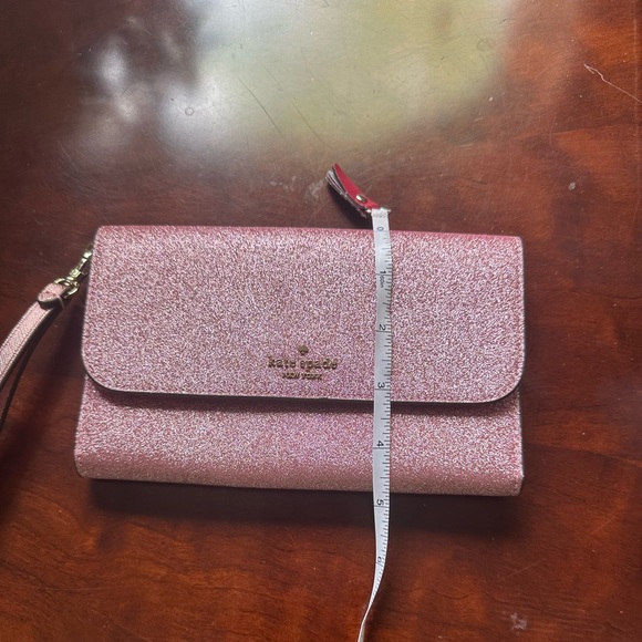 Kate Spade Pink Glitter Clutch - Picture 5 of 9